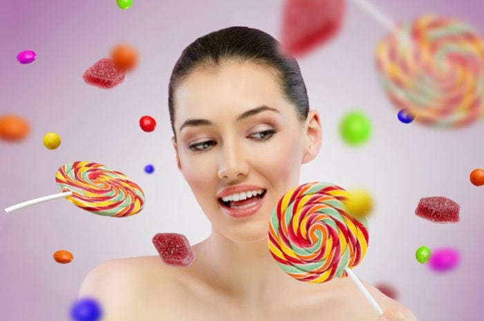 Woman Candy Lollipop