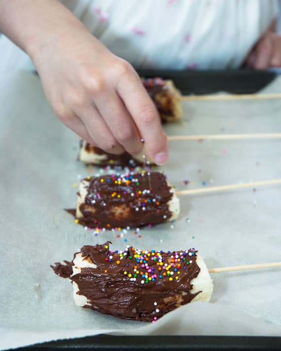 More Sprinkles on Banana Sticks