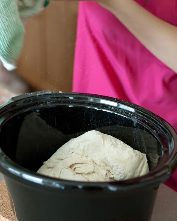 Dough Ball in Pot