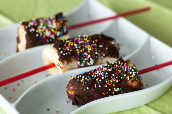 Banana Chocolate Sticks